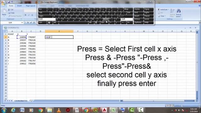 How to import Coordinates from excel to Autocad смотреть онлайн