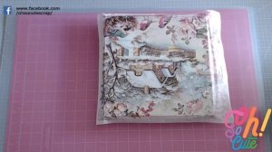 Caja Decoupage Navidad Stamperia