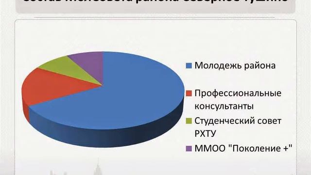 Презентация Молодежного Совета района Северное Тушино