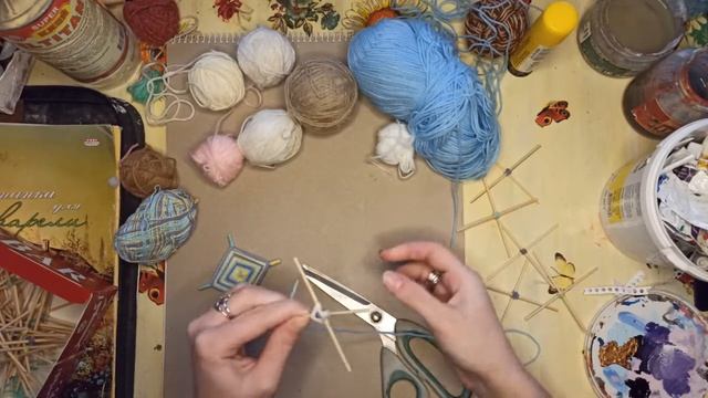 Мандалы. Плетение талисмана. Видеоурок смотреть онлайн