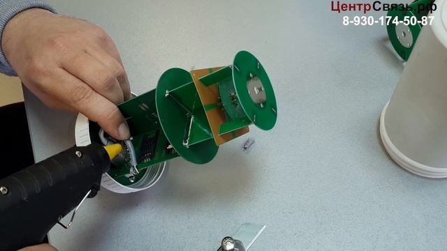 Установка гермоввода RJ-45 в роутер Rt-Pot sHw DS смотреть онлайн