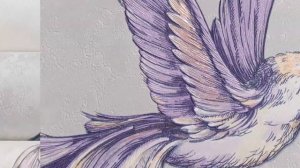 Обои с птицами HomeColor Colibri или как выглядят колибри в интерьере