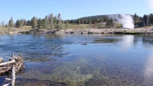 Supervolcano, Yellowstone river - Супервулкан, река Йеллоустон