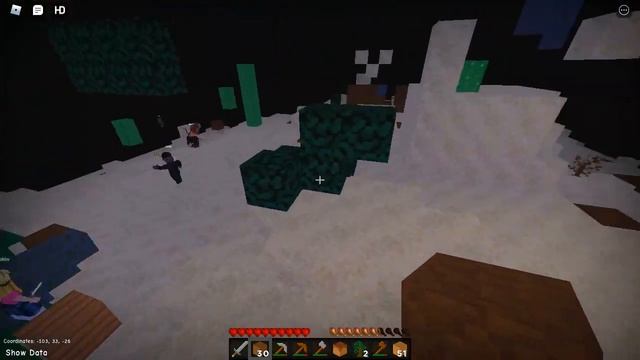 100 ДНЕЙ, НО ЭТО МИР МАЙНКРАФТА В РОБЛОКСЕ! смотреть онлайн