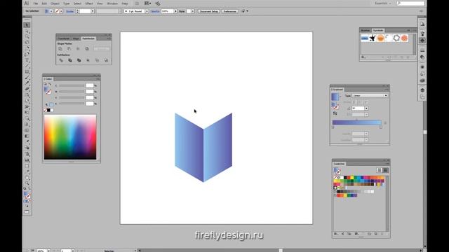 Урок 3. Часть 1. Градиенты. "Компьютерная графика в Illustrator".