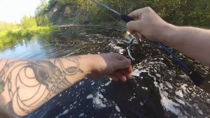 рыбалка река Лава Ленинградская область