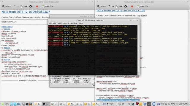 SSL- Create Root Inter and A Normal Certificate in Chain смотреть онлайн