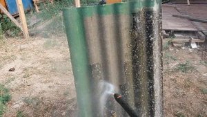 Как почистить шифер от грибка