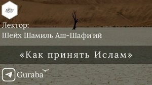 Шейх Шамиль Аш-Шафи'ий - «Как принять Ислам»