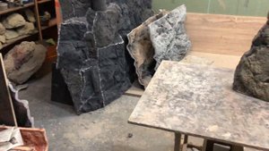 Искусственные скалы стеновые панели 3d под камень