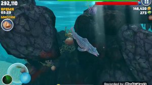 Играем в Hungry shark evolution #3-МИСТЕР КУСАКА.