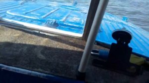 Ходовые испытания тента на Казанке 2м