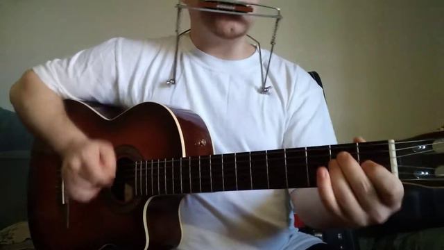 Midnight Rambler - Rolling Stones harmonica and classical guitar cover смотреть онлайн