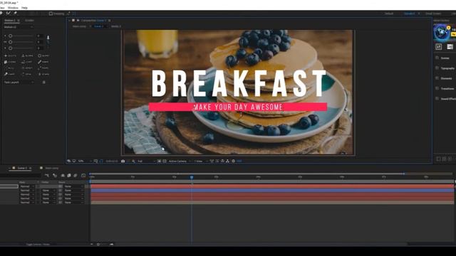 008. After Effects. Первое слайд-шоу с титрами смотреть онлайн