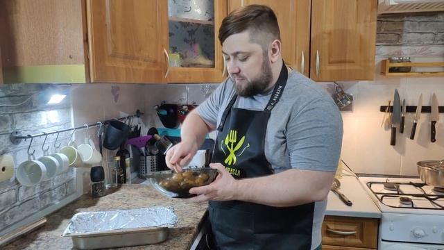 ПОСТНЫЕ грибы шампиньоны в духовке. Самый вкусный рецепт смотреть онлайн