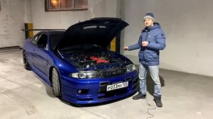 Повседневный Nissan GTR 33 на 845 Л.С.