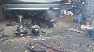 Самодельный  выхлоп на Волгу (змз406)