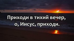 В тихий вечер | Христианское караоке