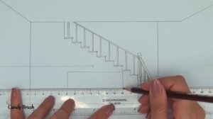 How to Draw An Entryway In One Point Perspective | Step By Step