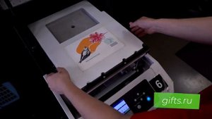 Делаем УФ печать и блинтовое тиснение на ежедневнике Flex Shall