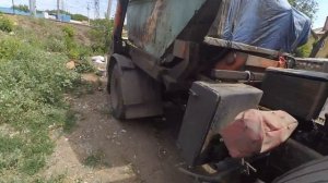 МАЗ 5551 бункеровоз. Мочим рейсы. Замена переключателя дворников.