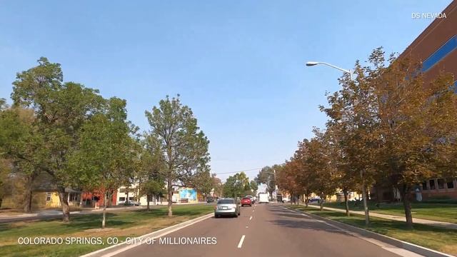 Colorado Springs, Colorado - Driving Tour 4K смотреть онлайн