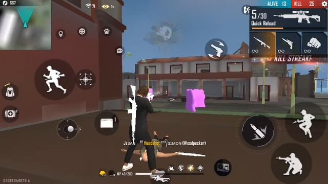 Free Fire Headshots | Samsung Galaxy J5 Prime смотреть онлайн