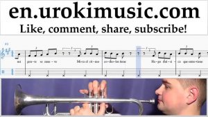 How to Play Trumpet J. Balvin, Willy William - Mi Gente Tabs Part#2 um-i352