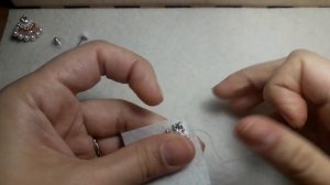 DIY серьги гвоздики из бисера бусин и страз