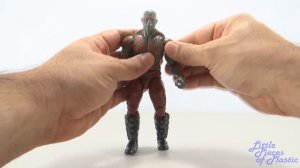 Drax Marvel Legends Groot Series Reseña Revisión Review Little Pieces Plastic