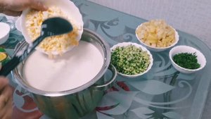 Окрошка на майонезе с лимонной кислотой???(по рецепту племянницы) ???
