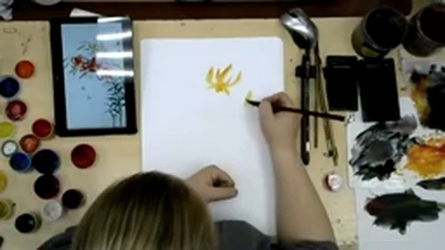 Китайская живопись. 13.05 по программе Московское Долголетие смотреть онлайн