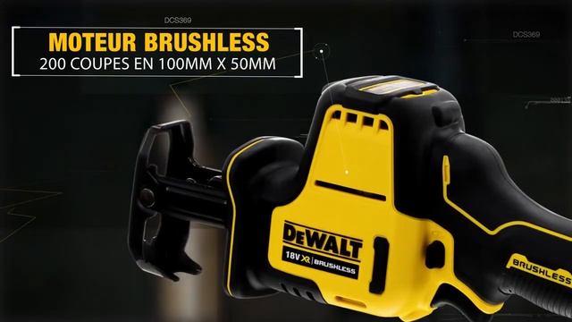 DCS369 - Fierastrau sabie DEWALT , 18V , motor fara perii смотреть онлайн