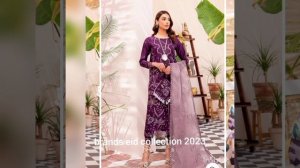 eid 2023 latest brands collection fancy dress#batik#crossstich#2023trends