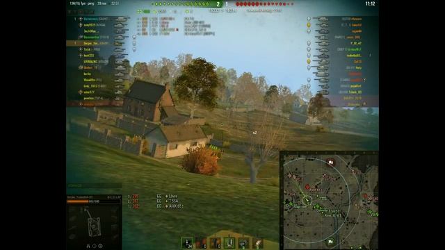 Bat.-Châtillon 25 t AP, Редшир, Стандартный бой смотреть онлайн