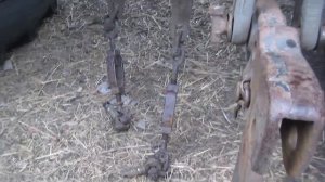 Перестройка навески. Замена клинка на серьгу на МТЗ-80