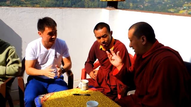 Встреча с настоятелем буддийского монастыря Нигмапа, Вен Кенпо Санге Ранджунг Ринпоче