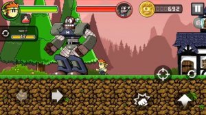 Dan The Man Boss – Победил босса РУКАМИ – (Dan The Man Game)