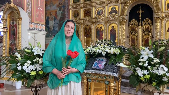 Тропарь Лазаревой субботы «Общее Воскресение», глас 1, малый знаменный распев