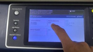 Xerox WorkCentre 5855 | setup IP address setting