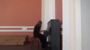 504 Семенова Алина Фридрих Бургмюллер «Неистовый шторм» этюд ор  109 № 13 ре минор