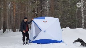 Обзор зимней рыболовной палатки Пингвин призма премиум