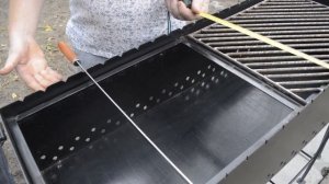 Мангал. Как сделать самому хороший мангал из метала. Обзор мангала. И мясо и рыба.