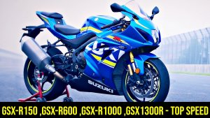 ? Suzuki GSX-R150 ,R600 ,R750 ,R1000 ,1300R Hayabusa - Максимальная Скорость 2021 ?!