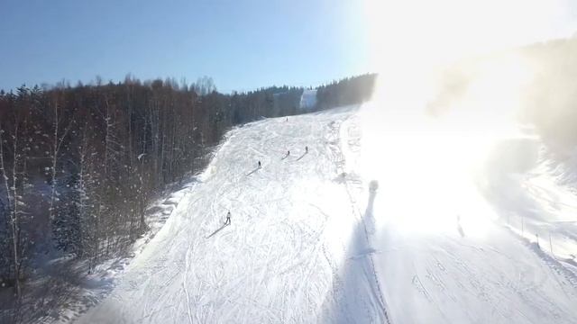 Горнолыжный курорт Байкальск гора Соболиная