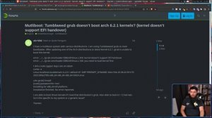 Arch Linux Bricks Dual Boot With One Kernel Change