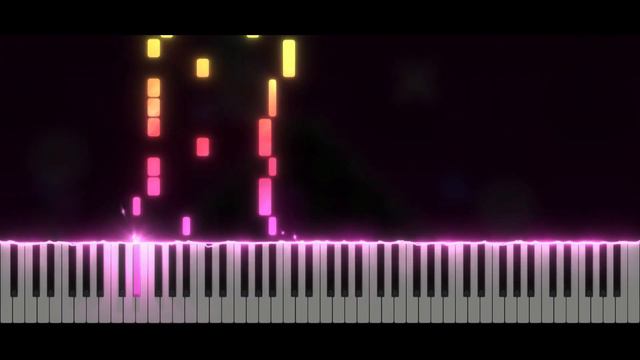 Geometry Dash LVL 16 - Hexagon Force | Piano Tutorial смотреть онлайн