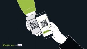 Рекламный ролик для компании "КуАрСервис" о приеме оплаты по QR-коду в ресторанах