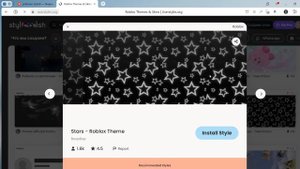 как поменять фон в роблокс.com на своём пк?