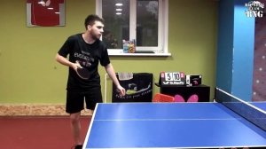 CRAZY Sidespin SERVE Table Tennis | Подача в настольном теннисе маятник
